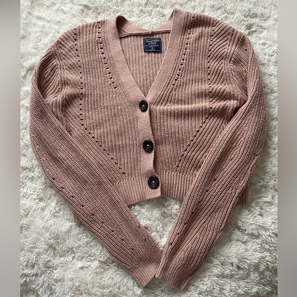 ABERCROMBIE & FITCH KNIT CARDIGAN - Picture 1 of 5